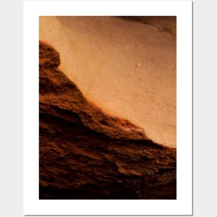 Sandstone rock texture Posters and Art